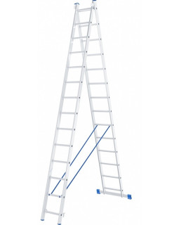 Лестница алюминиевая 2х14 (6,79м)