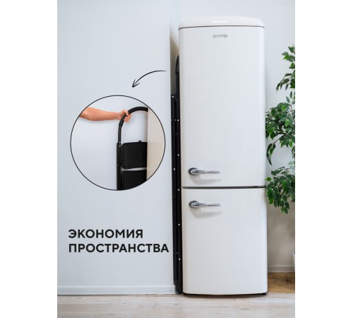 Стремянка 5-х ступенчатая Alterno с широкими антискользящими ступенями. Black Edition Exclusive Стремянка 5-х ступенчатая Alterno с широкими антискользящими ступенями. Black Edition Exclusive